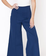 Women's Ponte Wide Leg Pants – Full Length, High Waist - The Elevated Hippie
