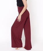 Women's Ponte Wide Leg Pants – Full Length, High Waist - The Elevated Hippie