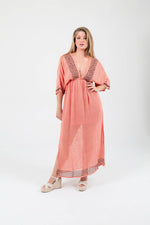 Yute Ibiza Bohemian Butterfly-Sleeve Dress - The Elevated Hippie