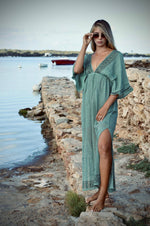 Yute Ibiza Bohemian Butterfly-Sleeve Dress - The Elevated Hippie