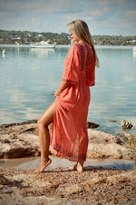 Yute Ibiza Bohemian Butterfly-Sleeve Dress - The Elevated Hippie