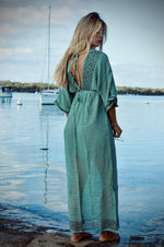 Yute Ibiza Bohemian Butterfly-Sleeve Dress - The Elevated Hippie