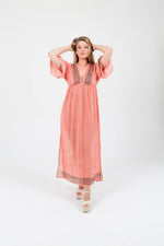 Yute Ibiza Bohemian Butterfly-Sleeve Dress - The Elevated Hippie
