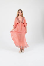 Yute Ibiza Bohemian Butterfly-Sleeve Dress - The Elevated Hippie